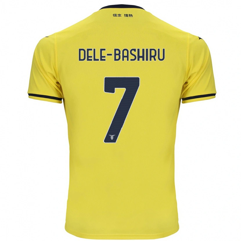 Danxen Kid Fisayo Dele-Bashiru #7 Yellow Away Jersey 2024/25 T-Shirt