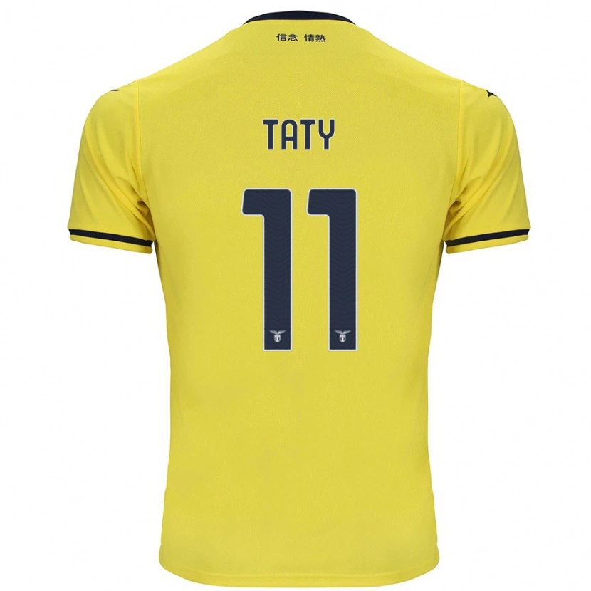 Danxen Kid Taty Castellanos #11 Yellow Away Jersey 2024/25 T-Shirt