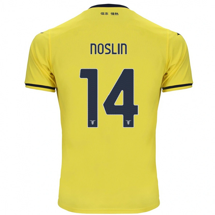 Danxen Kid Tijjani Noslin #14 Yellow Away Jersey 2024/25 T-Shirt