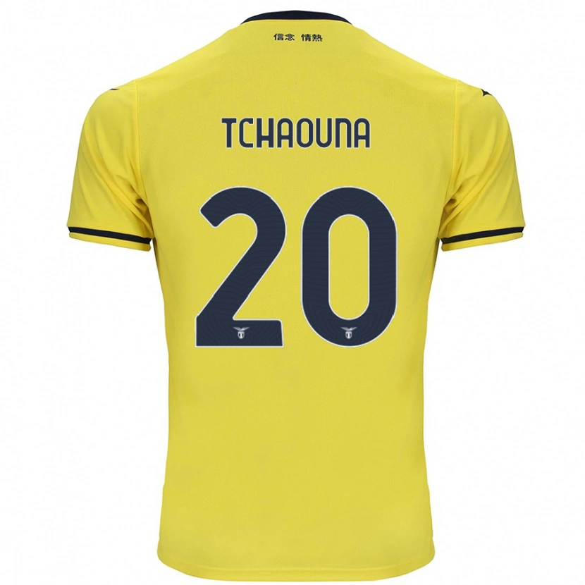 Danxen Kid Loum Tchaouna #20 Yellow Away Jersey 2024/25 T-Shirt