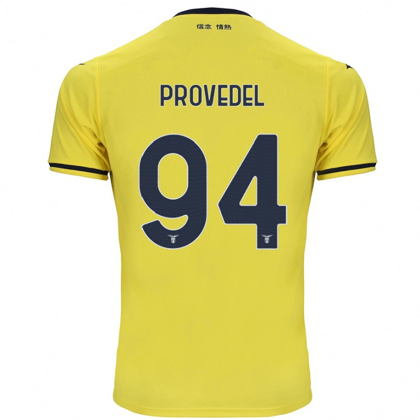 Danxen Kid Ivan Provedel #94 Yellow Away Jersey 2024/25 T-Shirt