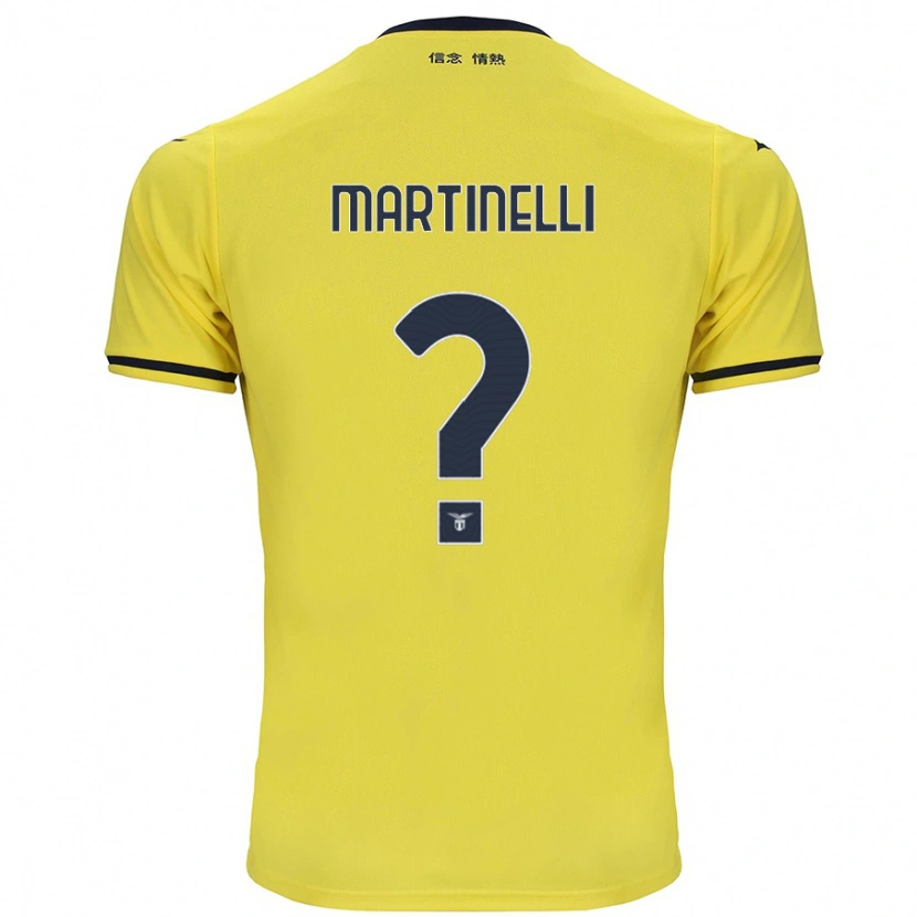 Danxen Kid Leonardo Martinelli #0 Yellow Away Jersey 2024/25 T-Shirt