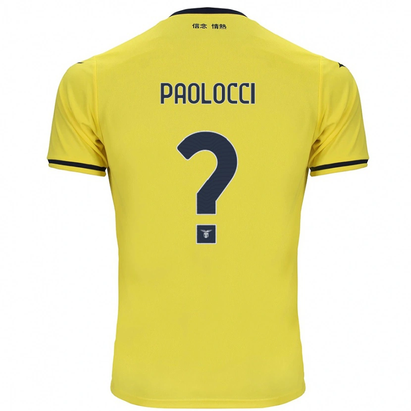 Danxen Kid Gabriele Paolocci #0 Yellow Away Jersey 2024/25 T-Shirt