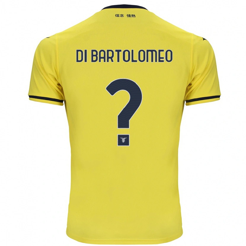 Danxen Kid Damiano Di Bartolomeo #0 Yellow Away Jersey 2024/25 T-Shirt