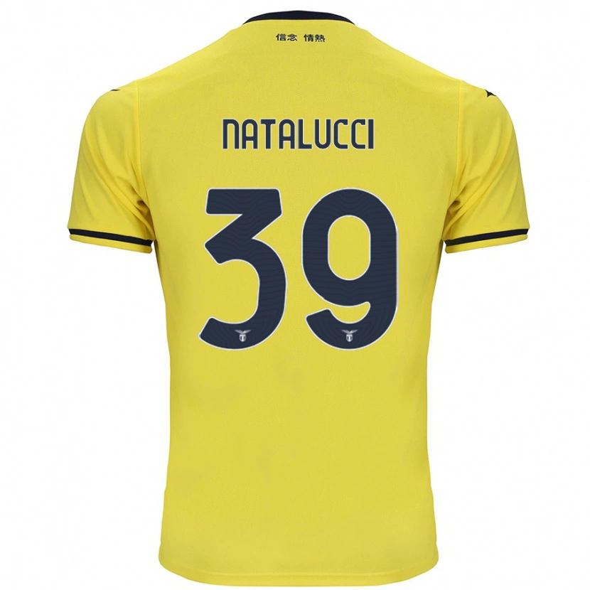 Danxen Kid Serena Natalucci #39 Yellow Away Jersey 2024/25 T-Shirt