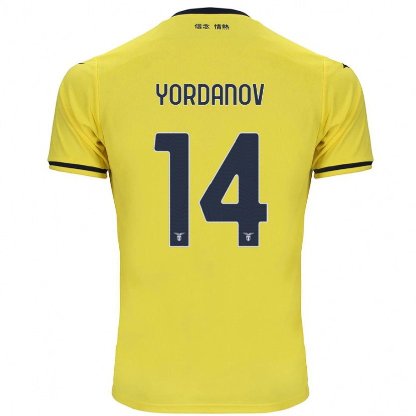 Danxen Kid Damyan Yordanov #14 Yellow Away Jersey 2024/25 T-Shirt