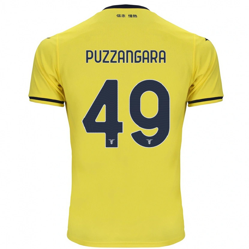 Danxen Kid Angelo Antonio Puzzangara #49 Yellow Away Jersey 2024/25 T-Shirt