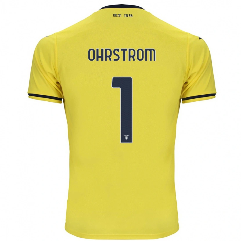 Danxen Kid Stephanie Ohrstrom #1 Yellow Away Jersey 2024/25 T-Shirt