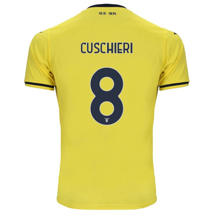 Danxen Kid Rachel Cuschieri #8 Yellow Away Jersey 2024/25 T-Shirt