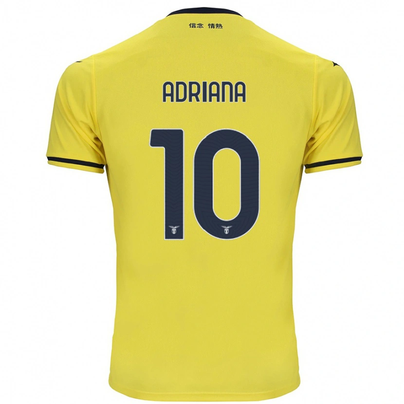 Danxen Kid Adriana Martín Santamaría #10 Yellow Away Jersey 2024/25 T-Shirt