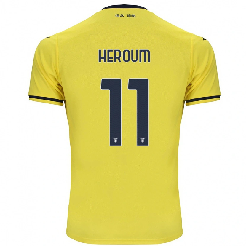 Danxen Kid Nora Heroum #11 Yellow Away Jersey 2024/25 T-Shirt