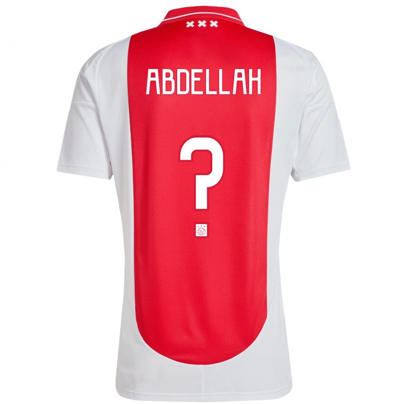 Danxen Men Abdellah Ouazane #0 Red White Home Jersey 2024/25 T-Shirt