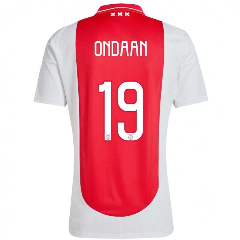 Danxen Men Terell Ondaan #19 Red White Home Jersey 2024/25 T-Shirt