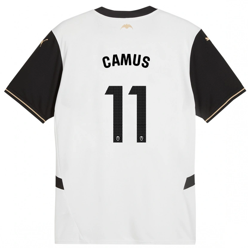 Danxen Men Marco Camus #11 White Black Home Jersey 2024/25 T-Shirt