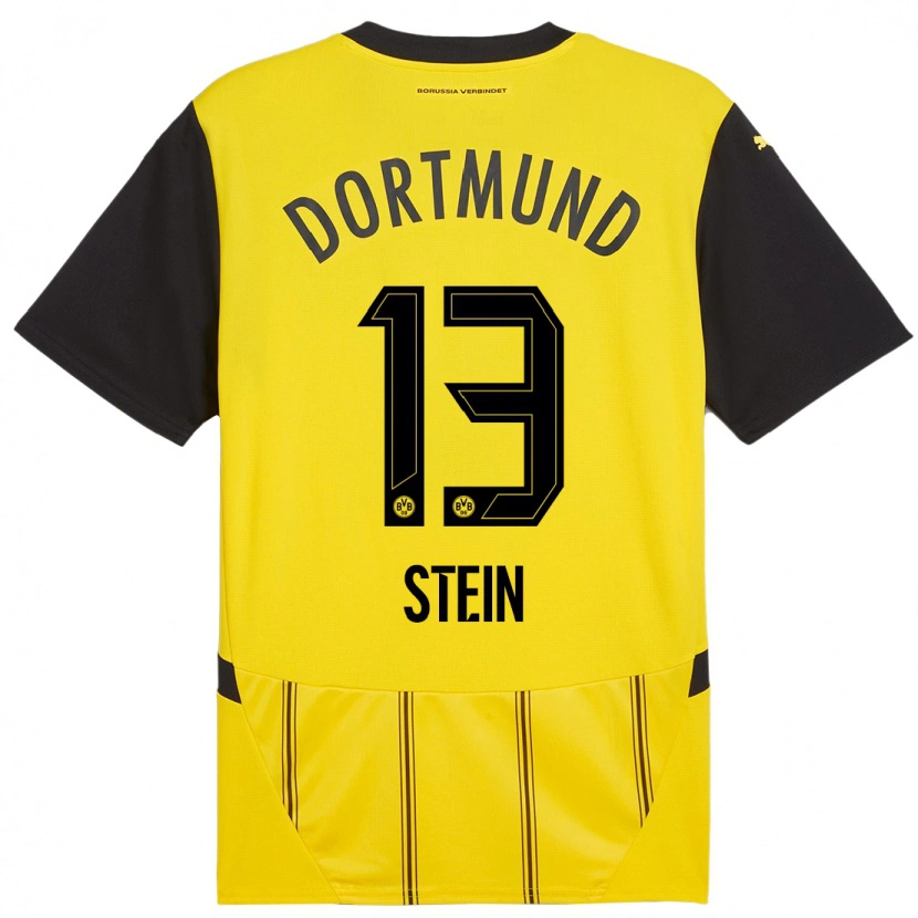 Danxen Men Daniel Stein #13 Yellow Black Home Jersey 2024/25 T-Shirt