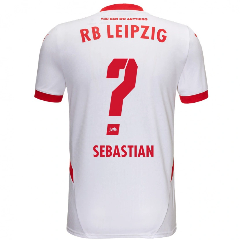 Danxen Men Jordy Sebastian #0 White Red Home Jersey 2024/25 T-Shirt