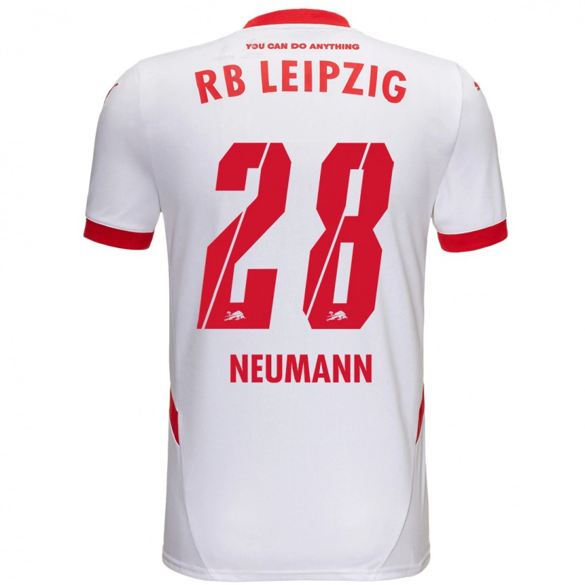 Danxen Men Cenny Neumann #28 White Red Home Jersey 2024/25 T-Shirt