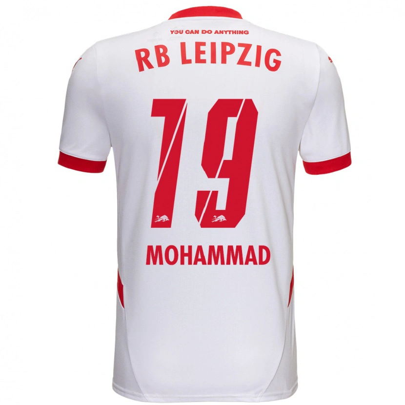 Danxen Men Sammy Mohammad #19 White Red Home Jersey 2024/25 T-Shirt