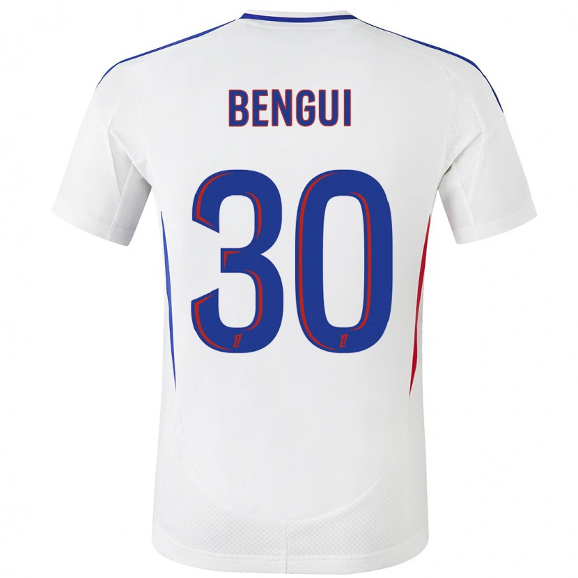 Danxen Men Justin Bengui Joao #30 White Blue Home Jersey 2024/25 T-Shirt