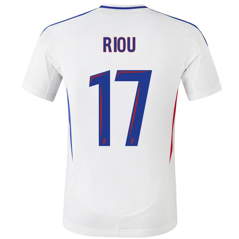 Danxen Men Rémy Riou #17 White Blue Home Jersey 2024/25 T-Shirt