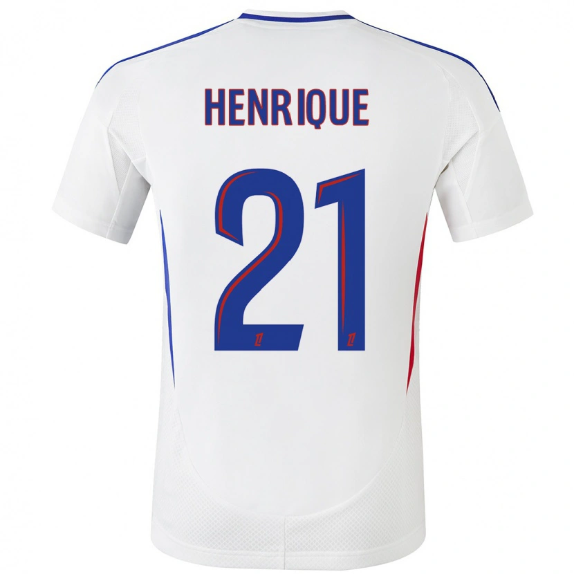 Danxen Men Henrique Silva #21 White Blue Home Jersey 2024/25 T-Shirt