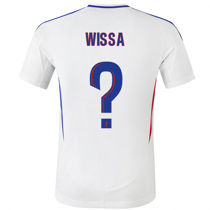 Danxen Men Eli Wissa #0 White Blue Home Jersey 2024/25 T-Shirt