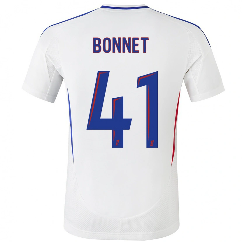 Danxen Men Noam Bonnet #41 White Blue Home Jersey 2024/25 T-Shirt