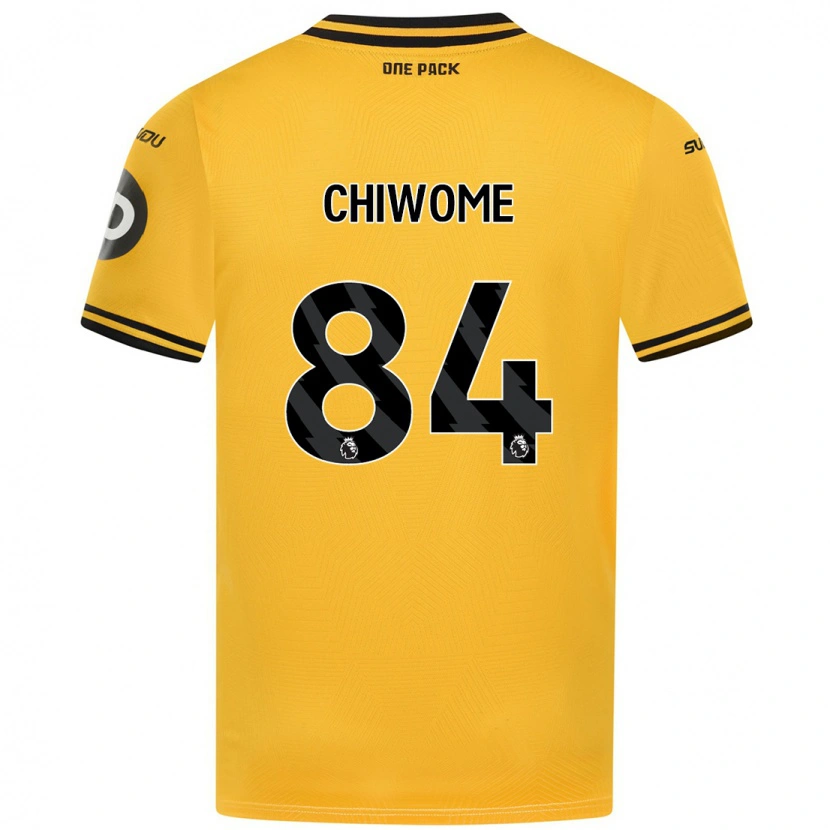 Danxen Men Leon Chiwome #84 Yellow Home Jersey 2024/25 T-Shirt