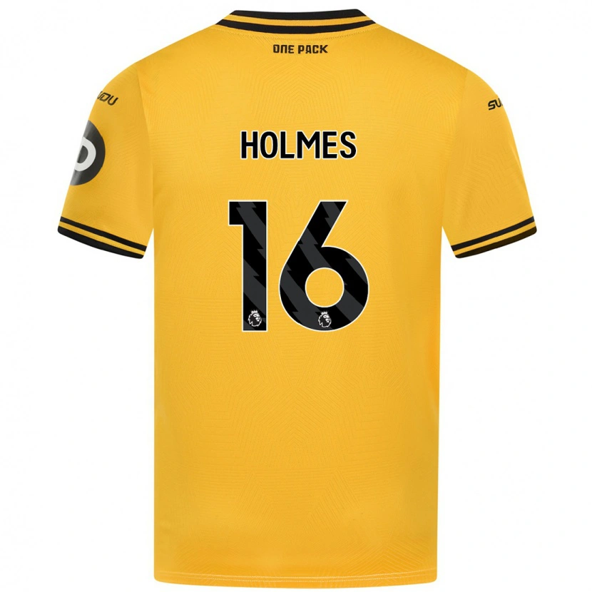 Danxen Men Summer Holmes #16 Yellow Home Jersey 2024/25 T-Shirt