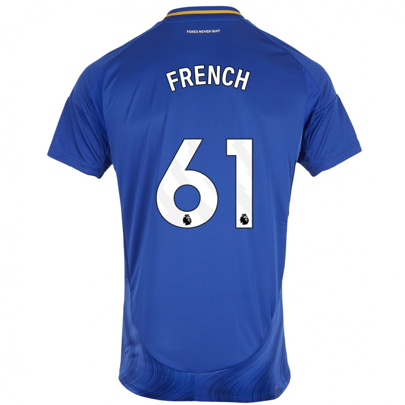 Danxen Men Harry French #61 Blue White Home Jersey 2024/25 T-Shirt