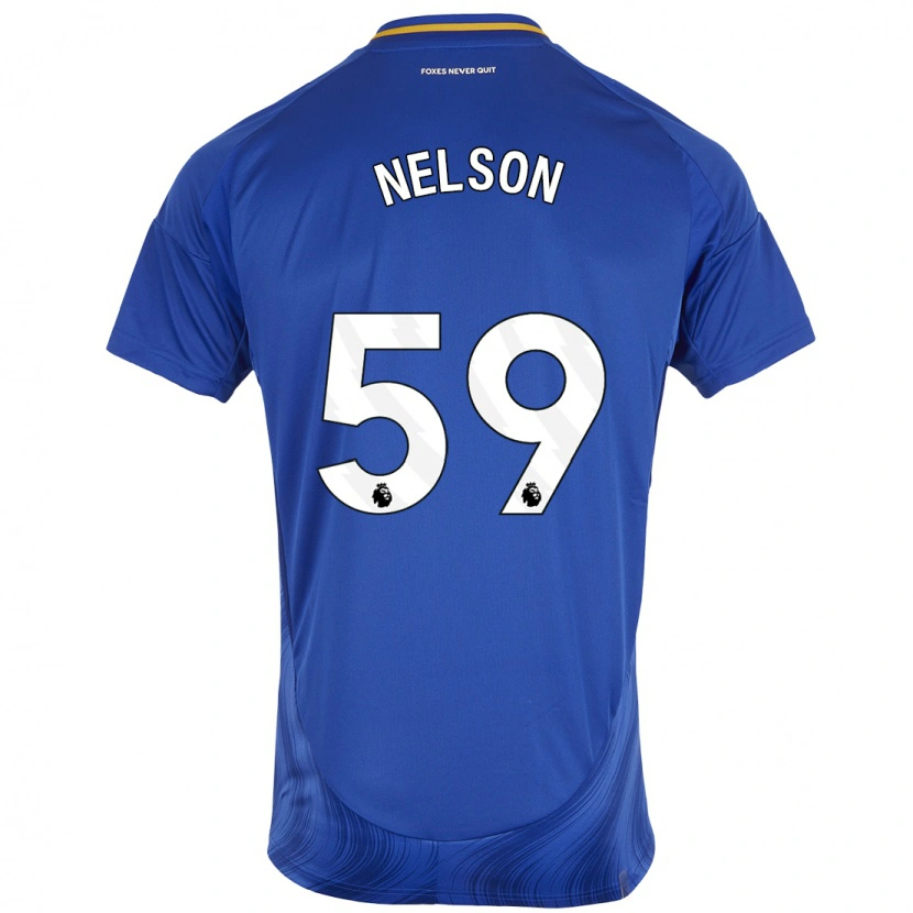 Danxen Men Ronny Nelson #59 Blue White Home Jersey 2024/25 T-Shirt