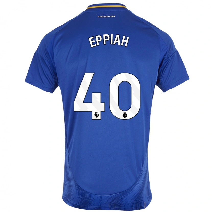 Danxen Men Josh Eppiah #40 Blue White Home Jersey 2024/25 T-Shirt