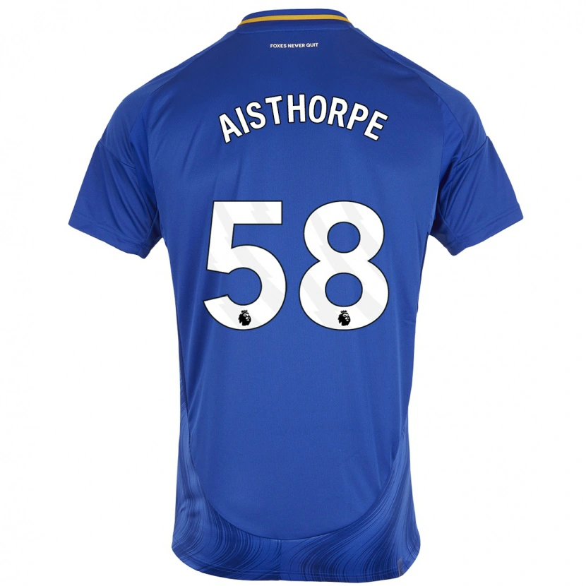 Danxen Men Bailey Aisthorpe #58 Blue White Home Jersey 2024/25 T-Shirt