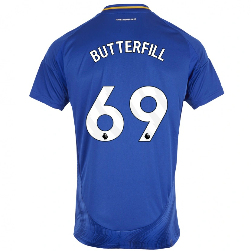 Danxen Men Jack Butterfill #69 Blue White Home Jersey 2024/25 T-Shirt