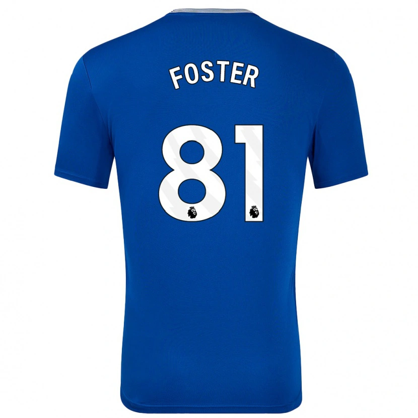 Danxen Men Harvey Foster #81 Blue With Home Jersey 2024/25 T-Shirt