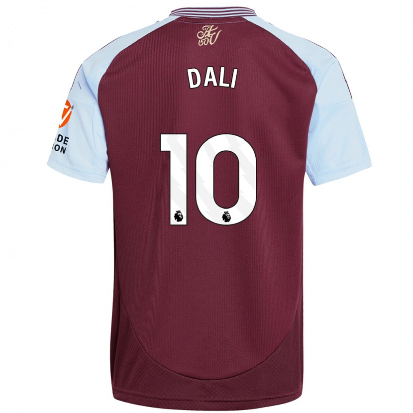 Danxen Men Kenza Dali #10 Burgundy Sky Blue Home Jersey 2024/25 T-Shirt