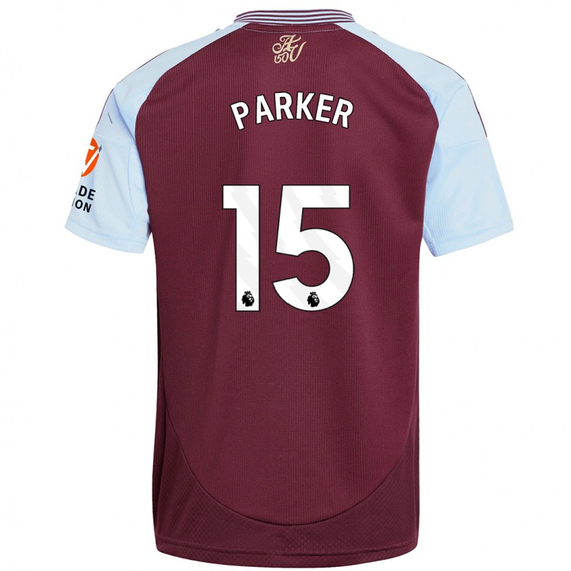 Danxen Men Lucy Parker #15 Burgundy Sky Blue Home Jersey 2024/25 T-Shirt