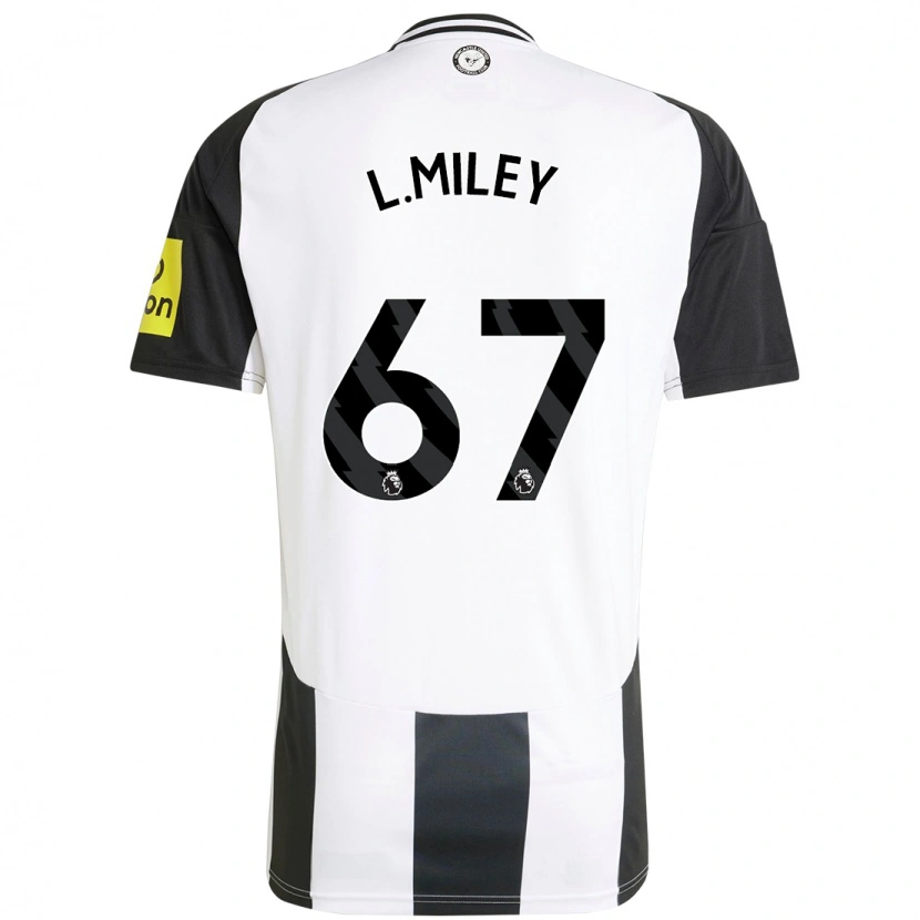 Danxen Men Lewis Miley #67 White Black Home Jersey 2024/25 T-Shirt