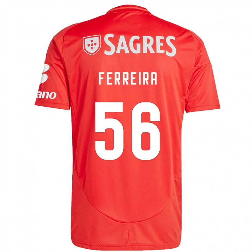 Danxen Men Martim Ferreira #56 Red White Home Jersey 2024/25 T-Shirt