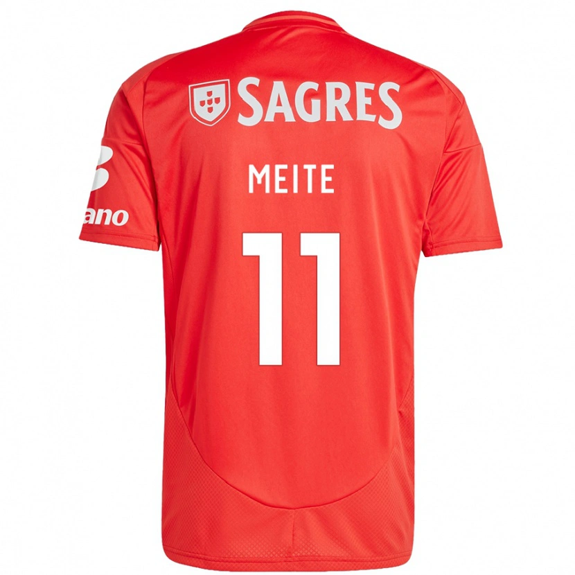 Danxen Men Soualiho Meite #11 Red White Home Jersey 2024/25 T-Shirt