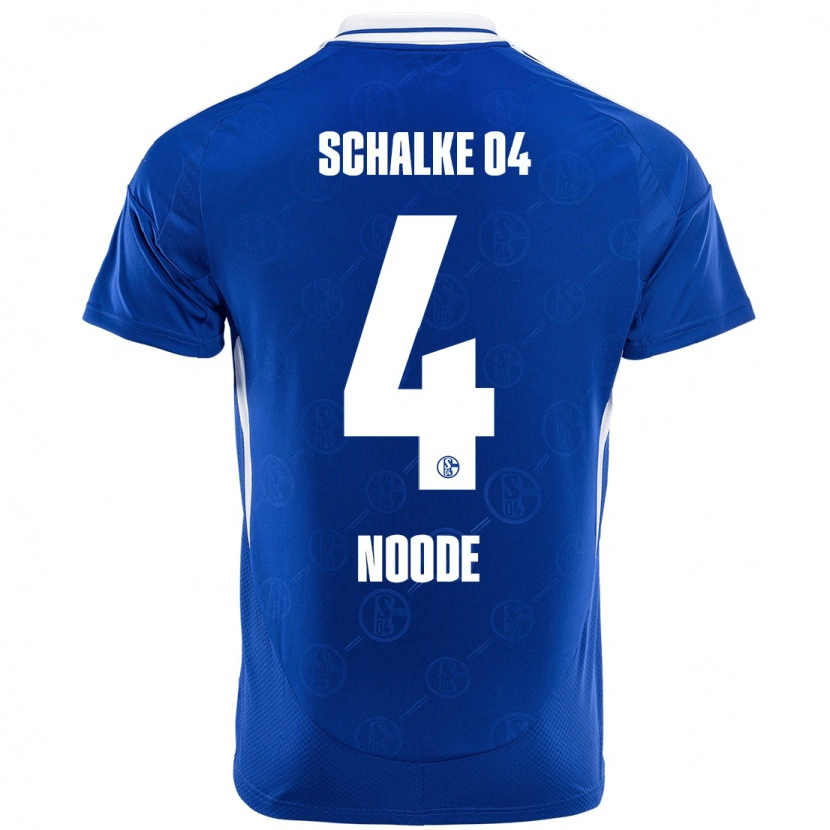 Danxen Men Steve Noode #4 Royal Blue Home Jersey 2024/25 T-Shirt