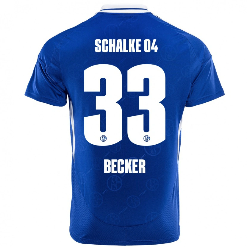 Danxen Men Vitalie Becker #33 Royal Blue Home Jersey 2024/25 T-Shirt