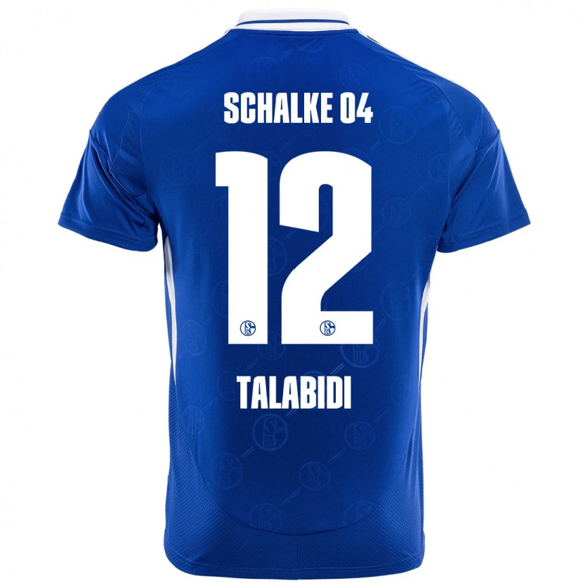 Danxen Men Malik Talabidi #12 Royal Blue Home Jersey 2024/25 T-Shirt