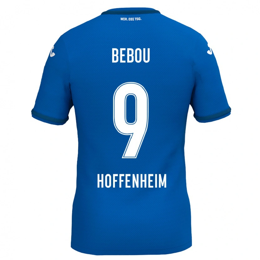 Danxen Men Ihlas Bebou #9 Royal Blue Home Jersey 2024/25 T-Shirt