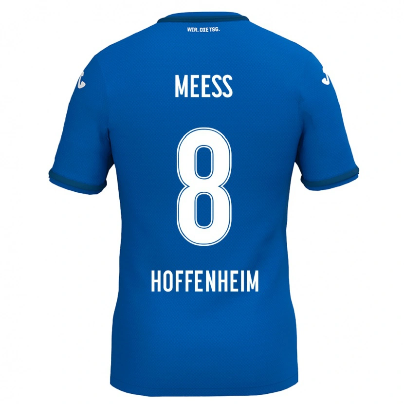 Danxen Men Jakob Meeß #8 Royal Blue Home Jersey 2024/25 T-Shirt