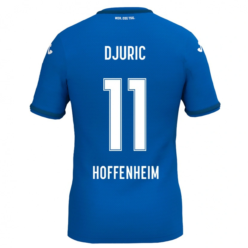 Danxen Men Luka Djuric #11 Royal Blue Home Jersey 2024/25 T-Shirt