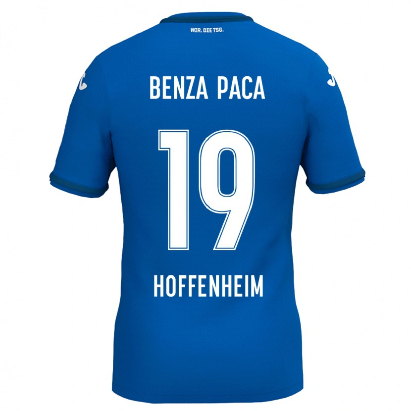 Danxen Men Lynes Benza Paca #19 Royal Blue Home Jersey 2024/25 T-Shirt