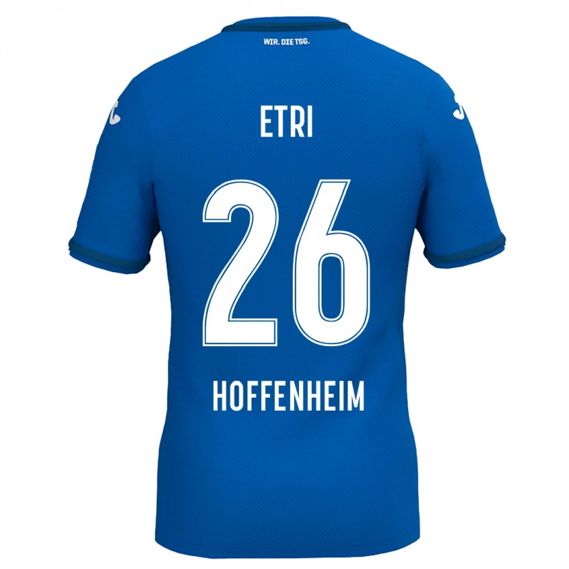 Danxen Men Ahmed Etri #26 Royal Blue Home Jersey 2024/25 T-Shirt