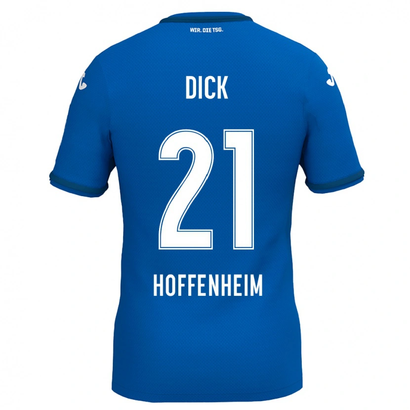 Danxen Men Laura Dick #21 Royal Blue Home Jersey 2024/25 T-Shirt