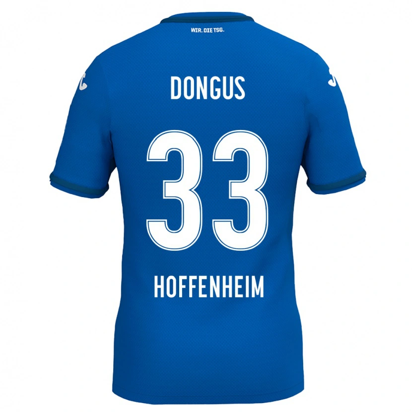 Danxen Men Fabienne Dongus #33 Royal Blue Home Jersey 2024/25 T-Shirt